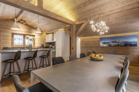 Rent in ski resort 8 room triplex chalet 13 people (Bonvie) - Bon Vieux Temps - La Clusaz - Living room