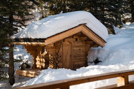 Urlaub in den Bergen Chalet Alpanou - La Clusaz - Draußen im Winter