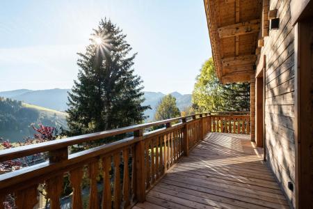 Soggiorno sugli sci Chalet Alpanou - La Clusaz - Balcone