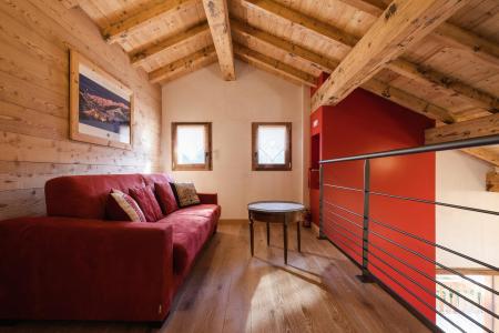 Location au ski Chalet 6 pièces 12 personnes (ALPANOU) - Chalet Alpanou - La Clusaz - Mezzanine