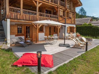 Soggiorno sugli sci Chalet Arpitan Lodge - La Clusaz - Terrazza