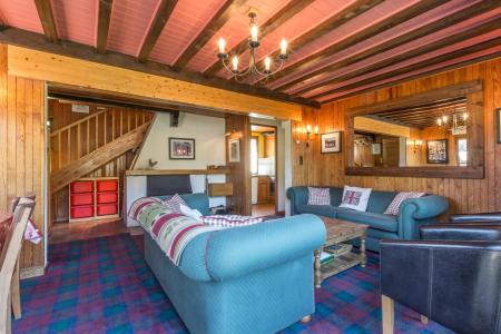 Location au ski Chalet duplex 5 pièces 8 personnes - Chalet Forêt - La Clusaz - Séjour