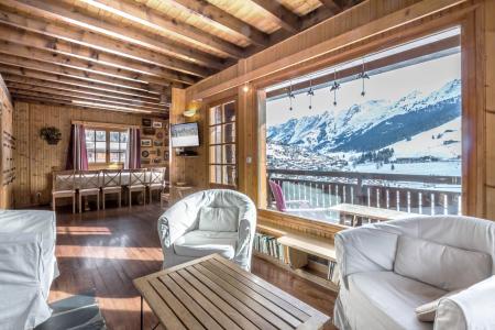 Soggiorno sugli sci Chalet su 2 piani 5 stanze per 10 persone - Chalet Les Girs - La Clusaz - Soggiorno