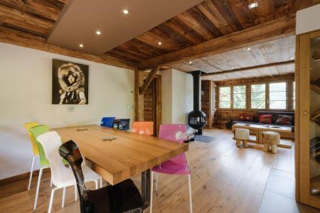 Rent in ski resort 6 room chalet 8 people - Chalet Mon Alpe - La Clusaz - Living room