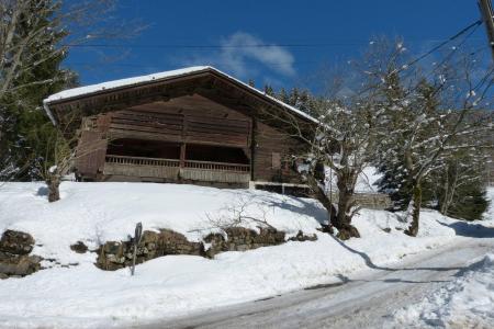 Urlaub in den Bergen 6 Zimmer Chalet für 10 Personen - Chalet Noisetiers - La Clusaz - Draußen im Winter