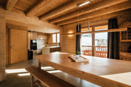 Аренда на лыжном курорте Шале 5 комнат 8 чел. (06) - Chalet Pistes Du Soleil 6 Bartavelles - La Clusaz - Салон