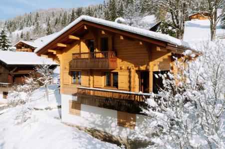 Каникулы в горах Chalet Pistes Du Soleil 6 Bartavelles - La Clusaz - зимой под открытым небом