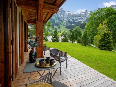 Alquiler al esquí Chalet Zaru Lodge - La Clusaz - Terraza