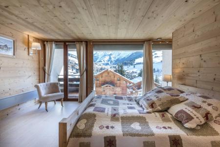 Skiverleih 4 Zimmer Maisonettewohnung für 8 Personen (15) - Clé des Champs - La Clusaz - Schlafzimmer