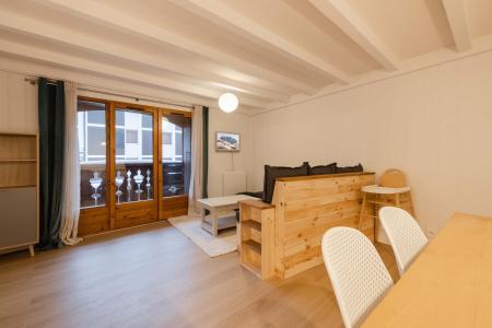 Rent in ski resort 3 room apartment sleeping corner 4 people (BR3) - Coq De Bruyere - La Clusaz - Living room