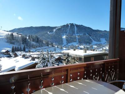 Skiverleih 2-Zimmer-Berghütte für 4 Personen (13) - Domanial A - La Clusaz - Balkon