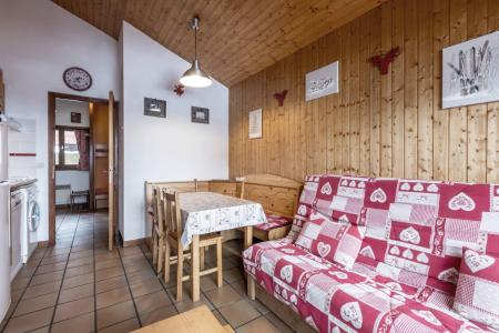 Ski verhuur Appartement 2 kamers bergnis 4 personen (13) - Domanial A - La Clusaz - Woonkamer