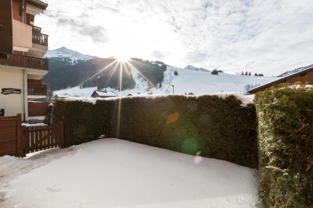 Skiverleih 2-Zimmer-Appartment für 4 Personen (01) - Domanial B - La Clusaz - Terrasse