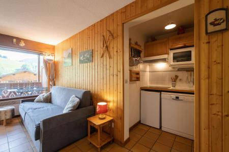 Rent in ski resort Studio sleeping corner 4 people (05) - Domanial B - La Clusaz - Kitchen