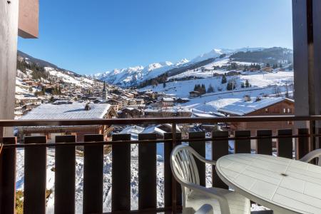 Ski verhuur Appartement 3 kamers mezzanine 4 personen (618) - Eden Roc - La Clusaz - Balkon