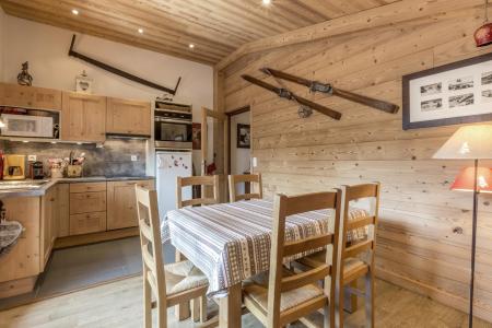 Ski verhuur Appartement 3 kamers 5 personen (03) - Escale Blanche - La Clusaz - Woonkamer