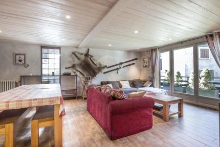 Ski verhuur Appartement 3 kamers 5 personen (13) - Escale Blanche - La Clusaz - Woonkamer