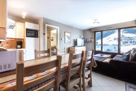 Rent in ski resort 2 room apartment sleeping corner 4 people (01) - HAUTS DES RIFFROIDS A - La Clusaz - Living room