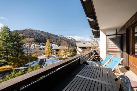 Ski verhuur Appartement 2 kamers 4 personen (108) - Les Etages Bat N°1 - La Clusaz - Balkon