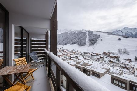 Wynajem na narty Apartament 3 pokojowy kabina 6 osób (33) - Lodge Perriere - La Clusaz - Balkon