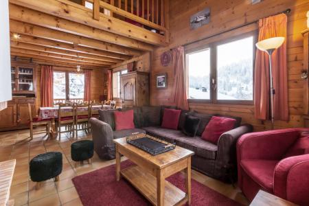 Alquiler al esquí Chalet 6 piezas 8-10 personas (Logement 6 pièces 10 personnes (PISO04)) - Piste du soleil chalet Luge - La Clusaz - Estancia