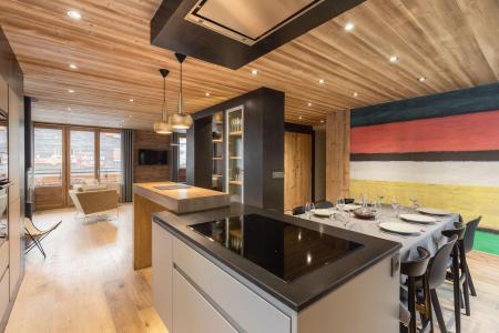 Alquiler al esquí Apartamento 4 piezas para 8 personas (01) - Plein Sud - La Clusaz - Cocina