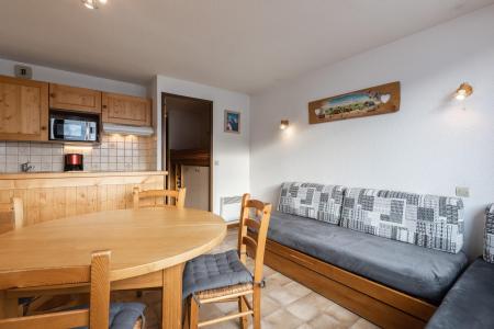 Ski verhuur Appartement 2 kamers bergnis 5 personen (31) - Résidence Alcyon - La Clusaz - Woonkamer