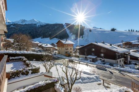 Alquiler al esquí Estudio -espacio montaña- para 4 personas (14) - Résidence Alcyon - La Clusaz - Balcón