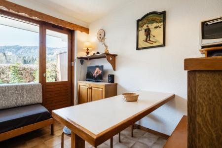 Ski verhuur Studio bergnis 5 personen (01) - Résidence Alcyon - La Clusaz - Woonkamer