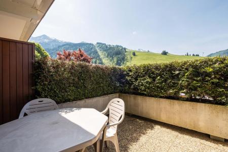 Skiverleih Studio Schlafnische für 3 Personen (03) - Résidence Alcyon - La Clusaz - Terrasse