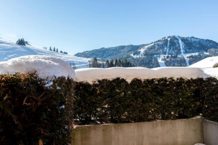 Skiverleih Studio Schlafnische für 3 Personen (03) - Résidence Alcyon - La Clusaz - Terrasse