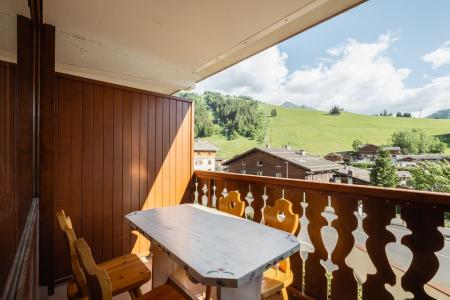 Skiverleih Studio Schlafnische für 4 Personen (12) - Résidence Alcyon - La Clusaz - Balkon