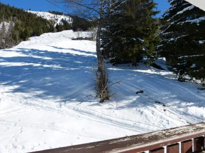 Wynajem na narty Apartament 3 pokojowy 6 osób (AR1613) - Résidence Aravis 1600 - La Clusaz - Balkon