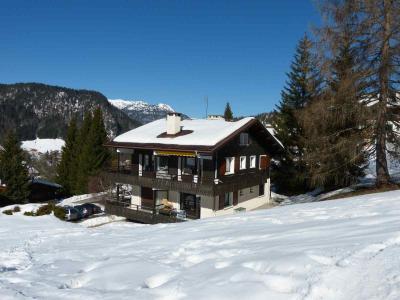 Urlaub in den Bergen Résidence Autan - La Clusaz - Draußen im Winter