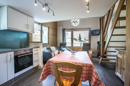 Wynajem na narty Apartament 3 pokojowy z antresolą 6 os&oacute;b (3) - Résidence Autan - La Clusaz - Pokój gościnny