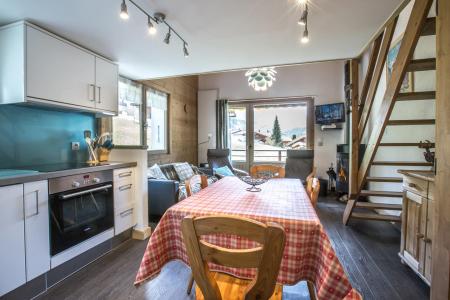 Location au ski Appartement 3 pièces mezzanine 6 personnes (AUTAN3) - Résidence Autan - La Clusaz - Séjour