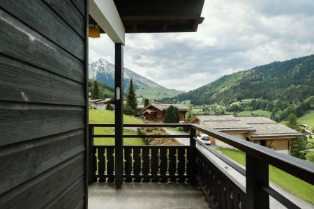 Skiverleih Wohnung 3 Mezzanine Zimmer 6 Leute (AUTAN4) - Résidence Autan - La Clusaz - Balkon