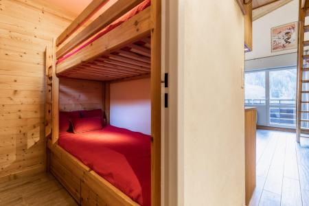 Skiverleih Wohnung 3 Zimmer Kabine mezzanine 6 Personnen (BALM08) - Résidence Balme I - La Clusaz - Offener Schlafbereich