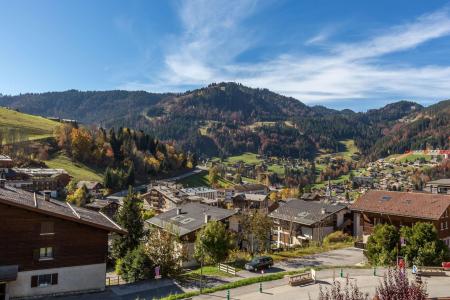 Ski verhuur Appartement 2 kamers bergnis 5 personen (35) - Résidence Biblos - La Clusaz - Balkon