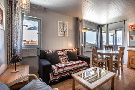 Skiverleih 3-Zimmer-Appartment für 4 Personen (BISO23) - Résidence Bison - La Clusaz - Wohnzimmer