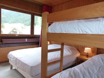 Skiverleih 3-Zimmer-Appartment für 6 Personen (BISO12) - Résidence Bison - La Clusaz - Schlafzimmer