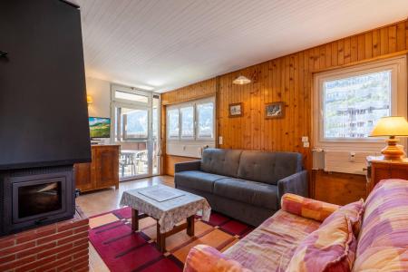 Ski verhuur Appartement 2 kamers 5 personen (BISO21) - Résidence Bison - La Clusaz - Woonkamer