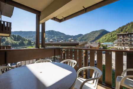 Location au ski Appartement 2 pièces 5 personnes (BISO21) - Résidence Bison - La Clusaz - Balcon