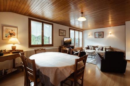 Rent in ski resort 4 room apartment 6 people (CAMP04) - Résidence Campanes - La Clusaz - Living room