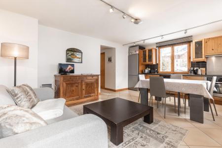 Skiverleih 2-Zimmer-Appartment für 4 Personen (CAPU03) - Résidence Capucines - La Clusaz - Wohnzimmer