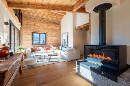 Rent in ski resort 5 room apartment 9 people (CARO03) - Résidence Carolene - La Clusaz - Living room