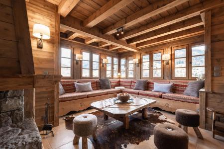 Location au ski Chalet duplex 5 pièces 8 personnes - Résidence Clafoutis - La Clusaz - Séjour