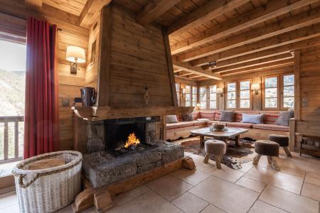 Rent in ski resort Résidence Clafoutis - La Clusaz - Living room