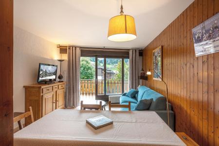 Skiverleih 2-Zimmer-Appartment für 4 Personen (05) - Résidence Crystal - La Clusaz - Schlafzimmer