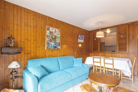 Skiverleih 2-Zimmer-Appartment für 4 Personen (05) - Résidence Crystal - La Clusaz - Wohnzimmer